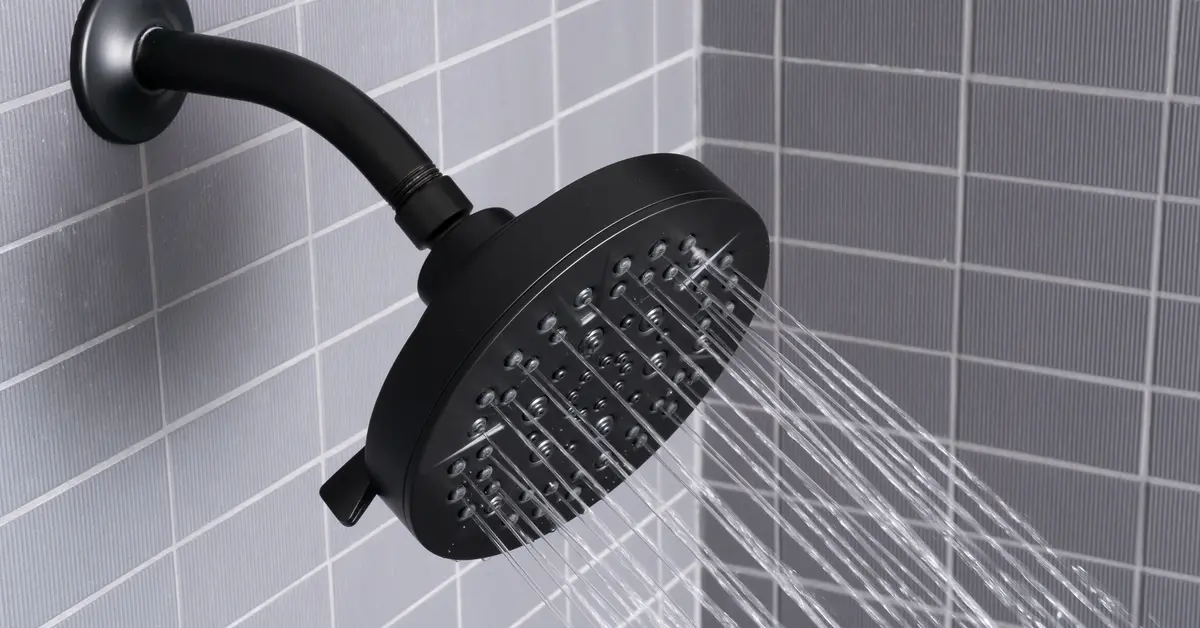 bathroom showerhead
