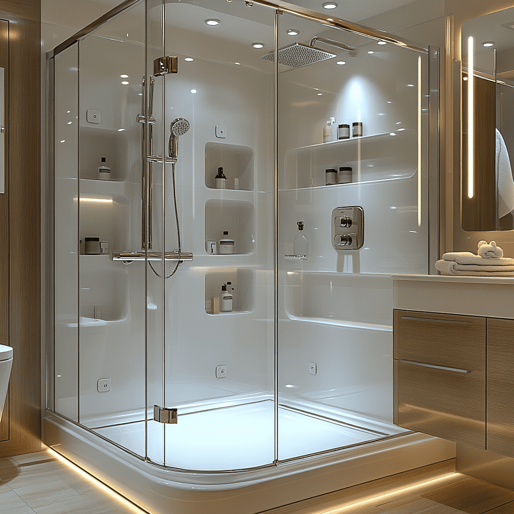 Custom Shower Enclosure