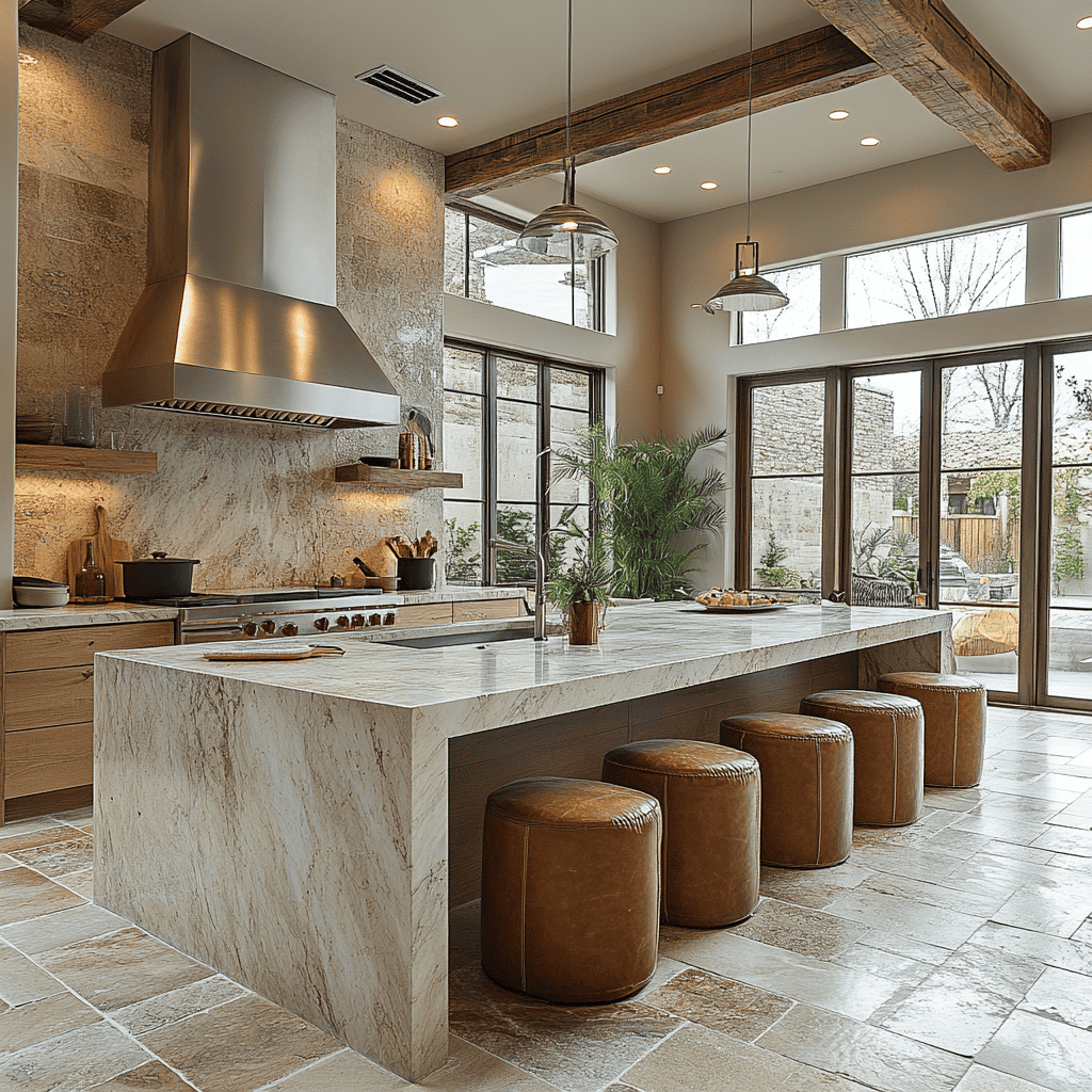 A newly renovated kitchen