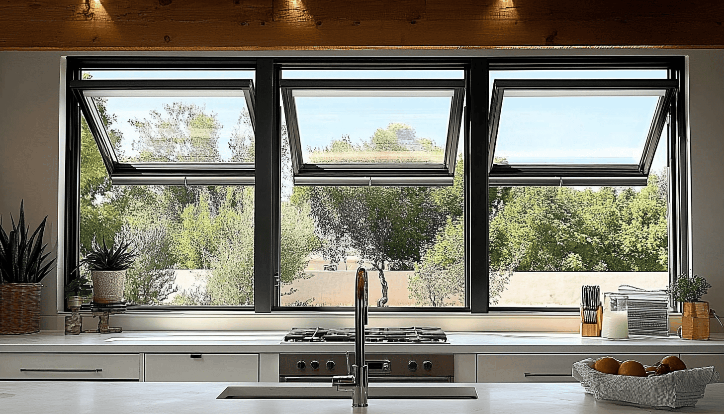 Dual Action Awning Windows