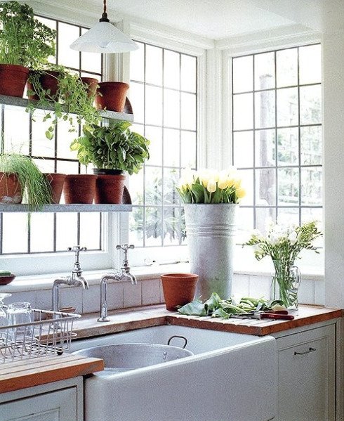 Corner Garden Windows