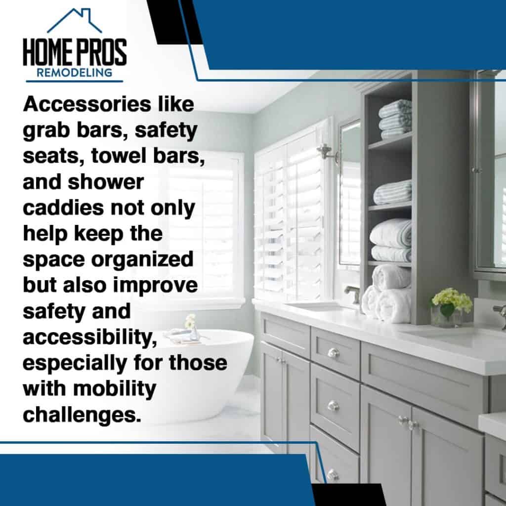 Bathroom accessories improve safety and accessibility