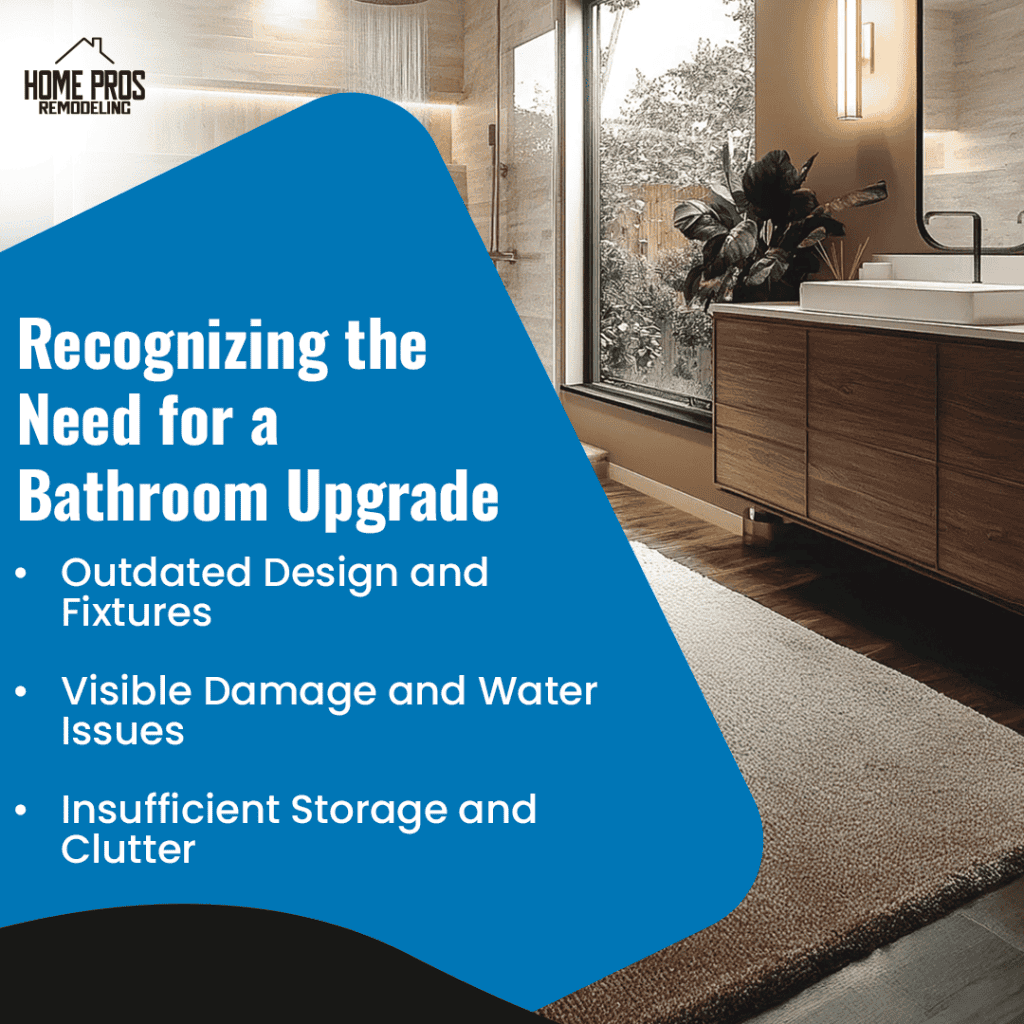 Recognizing the Need for a Bathroom Upgrade
