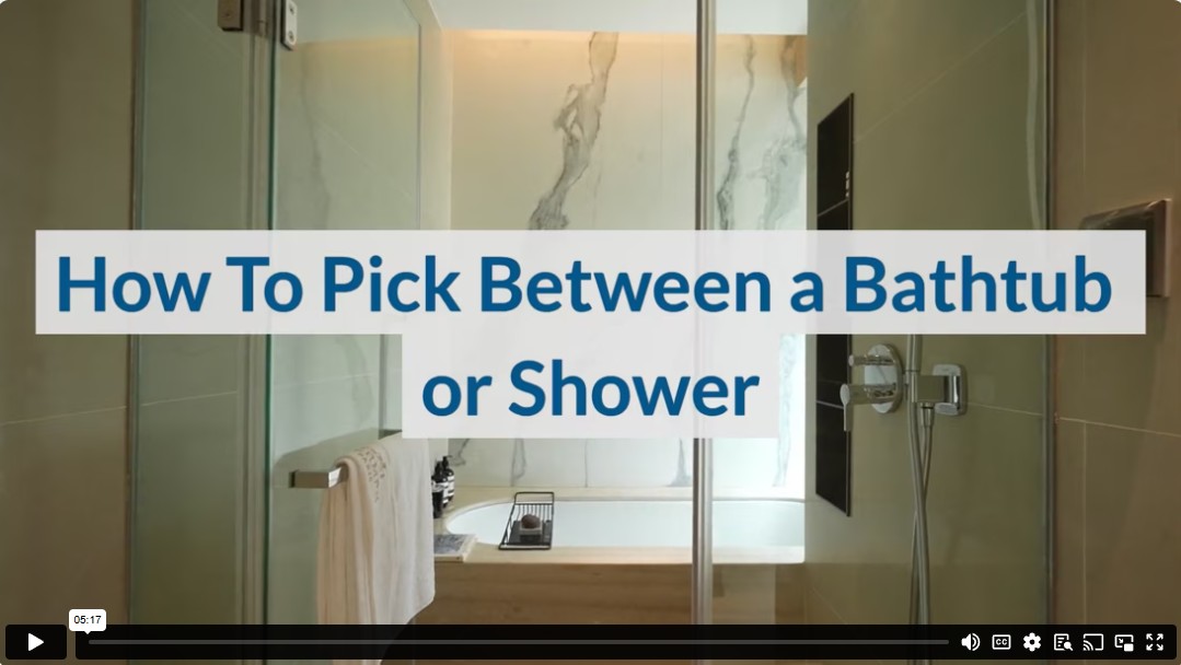 How To Pick Between a Bathtub or Shower